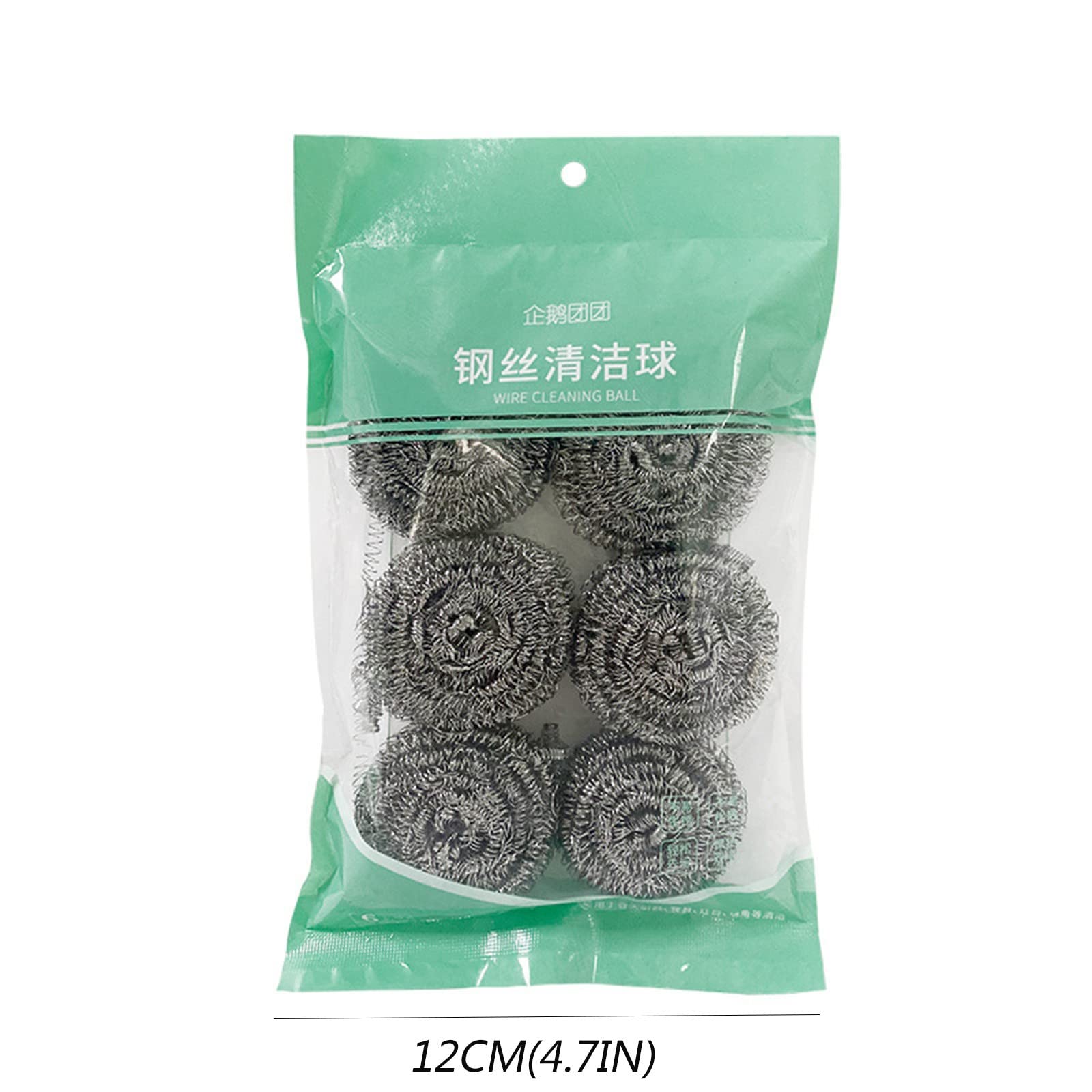 Eponge à Maille Acier Inoxydable - Nettoyage Casseroles Sans Rayures