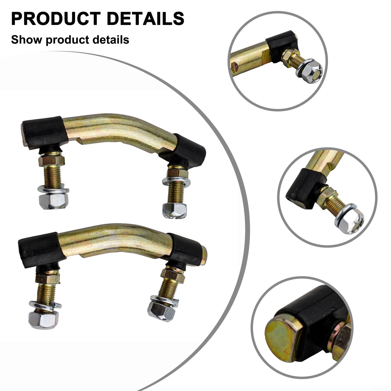Spurstangen-Set für Rasenmäher, Ersatzteile, kompatibel mit Craftsman 436887 583513501, 2 Stück