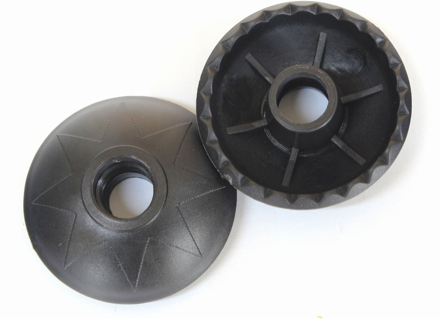 hikehobbySpare Replacement Removable plastic Trekking Snow/Mud for Hiking Poles X 2 pcs