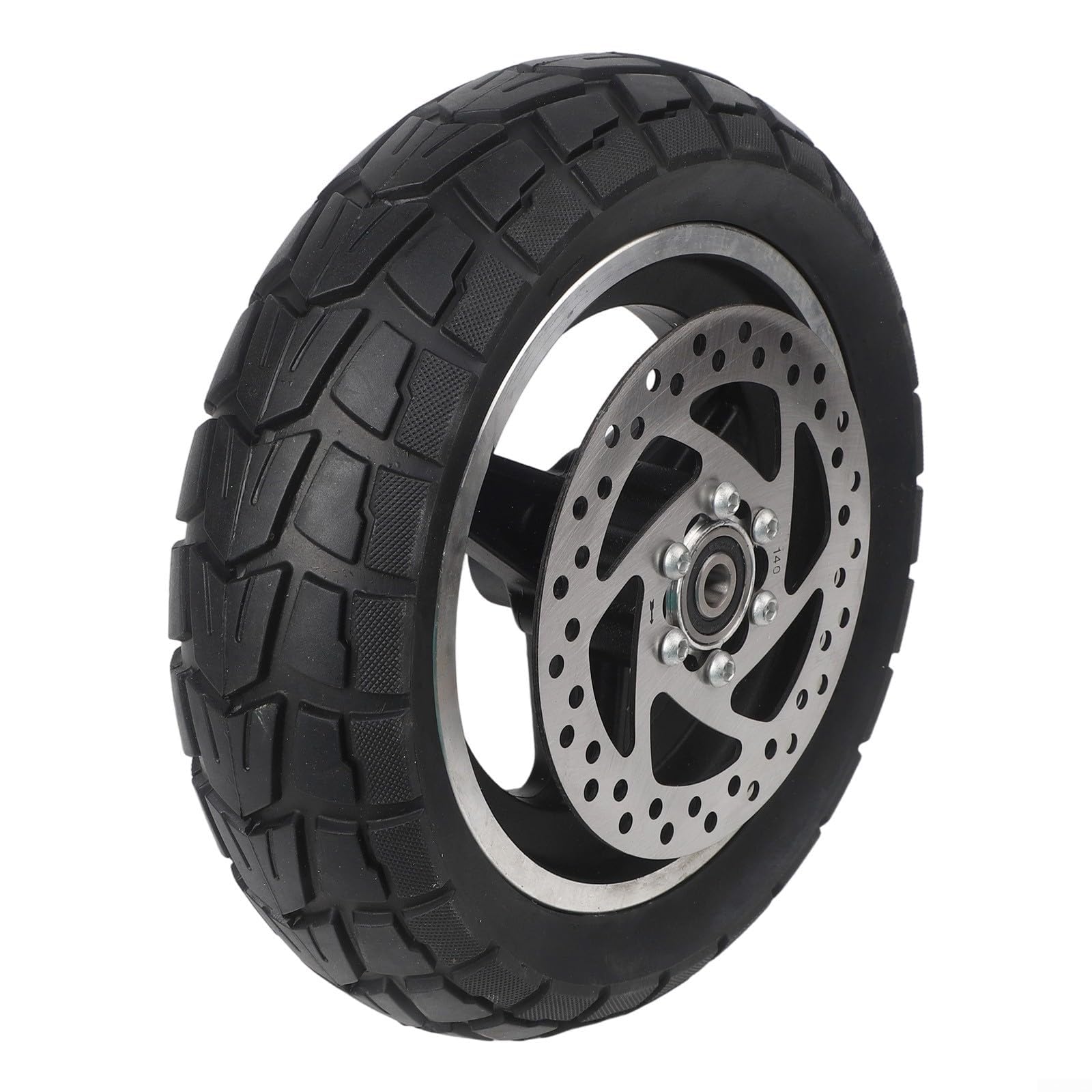 Pneu Tout-Terrain Solide 10 x 2,70-6,5 - Roue entière pour Scooter