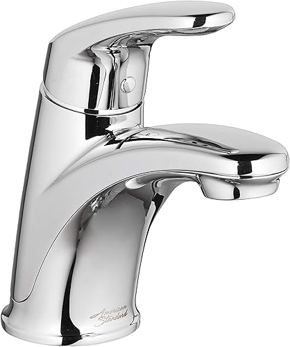 American Standard 7075102.002 Colony PRO Grifo de baño monomando con drenaje 5050 1.2 GPM, cromo pulido