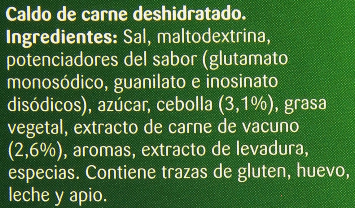 Knorr Doble Caldo Carne 900 g Polvo