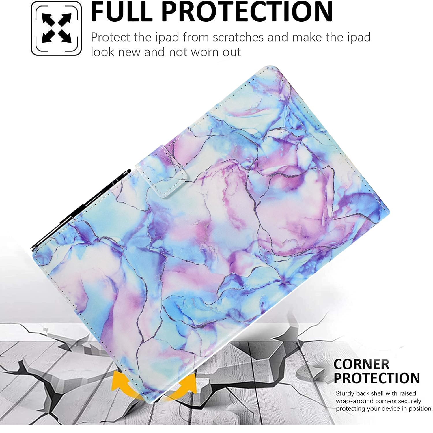 KEROM Case for iPad 9th/8th/7th Generation iPad 10.2 inch Case - Image 2