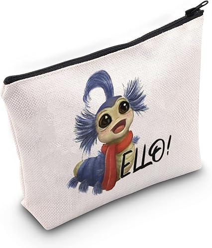 WZMPA Ello - Bolsa de cosméticos para fanáticos de la película, regalos inspirados en la película, bolsa de maquillaje con cremallera para mujeres y