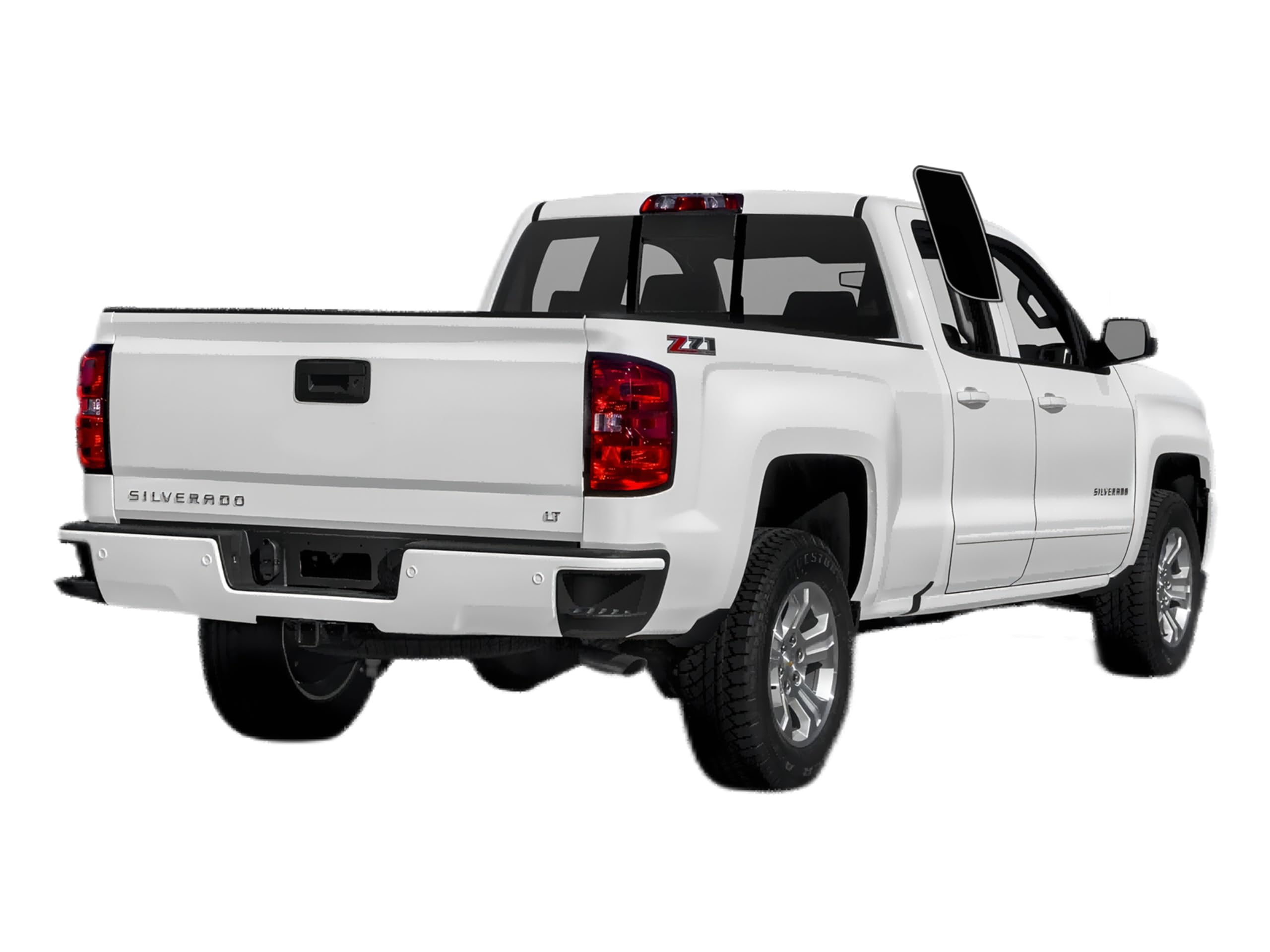 AUTOTEK Precut Windows Tint Film Back Cars Sun Blocking Protection Privacy Anti Shatter Glass 2 Ply Computer Cut Any Tint Shade for Chevrolet Silverado 1500 Standard 2014-2018