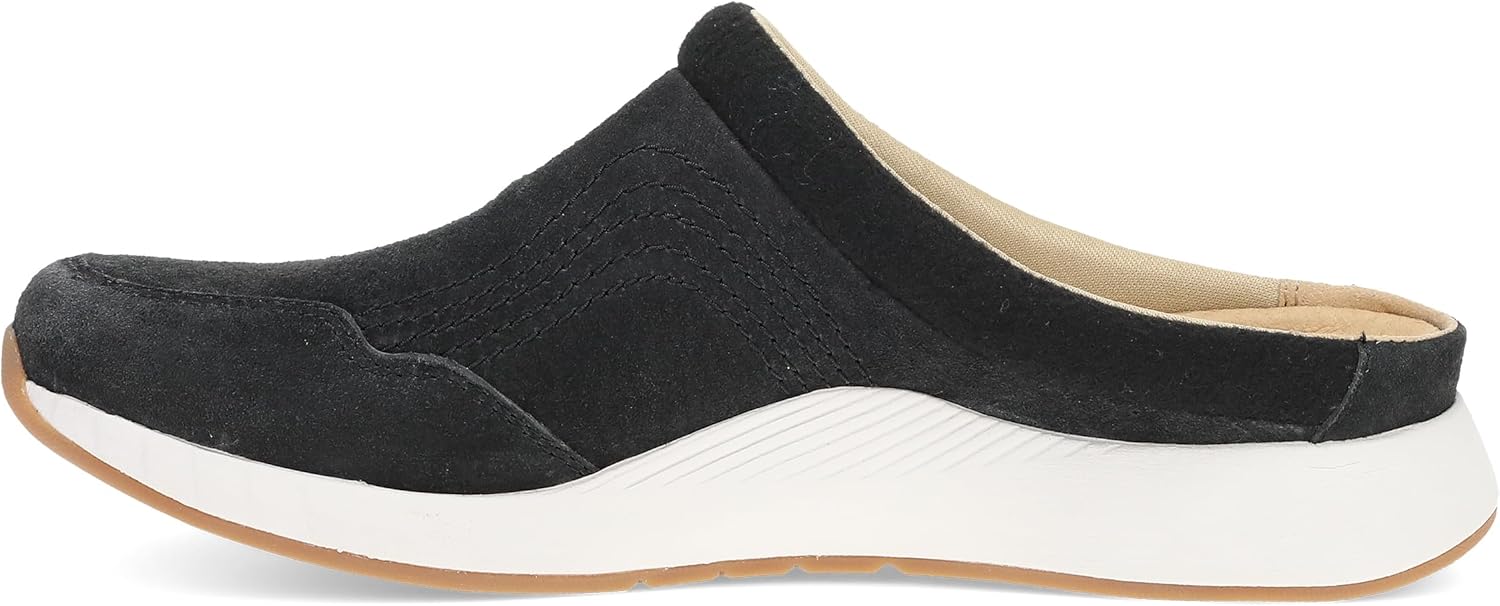Dansko Claudia Women's Backless Sneaker - Slip-On Casual Shoe with Removable Footbed, Comfortable for All-Day Casual Outings & Travel Friendly Weekend Casual