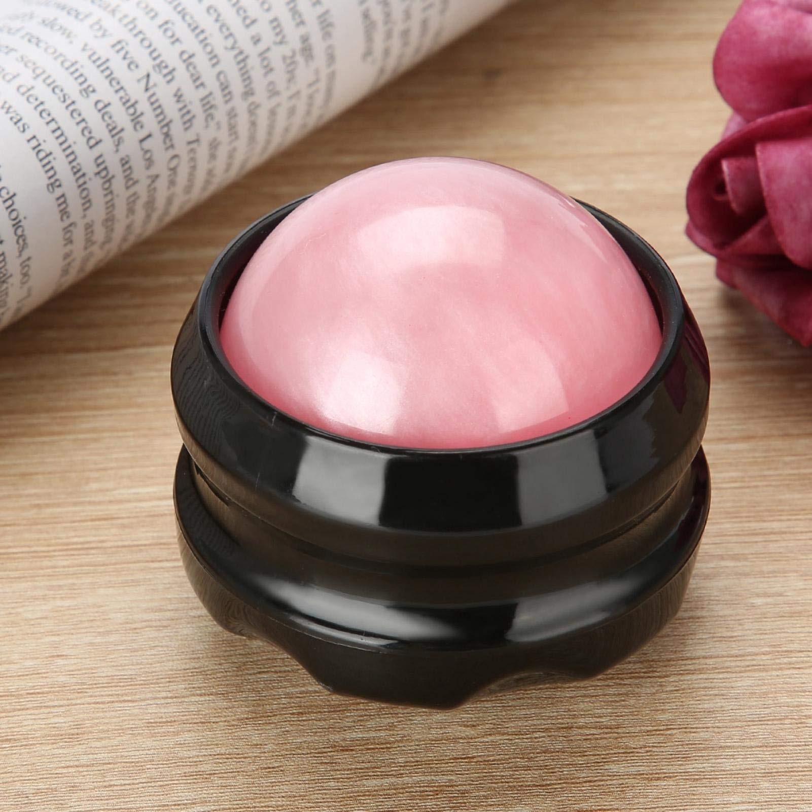 Uxsiya Ice Therapy Muscle Roller Massage Ball Stress Release Ball for Body Muscle Tension Pain Relief for Plantar Fasciitis (Pink) - Image 4