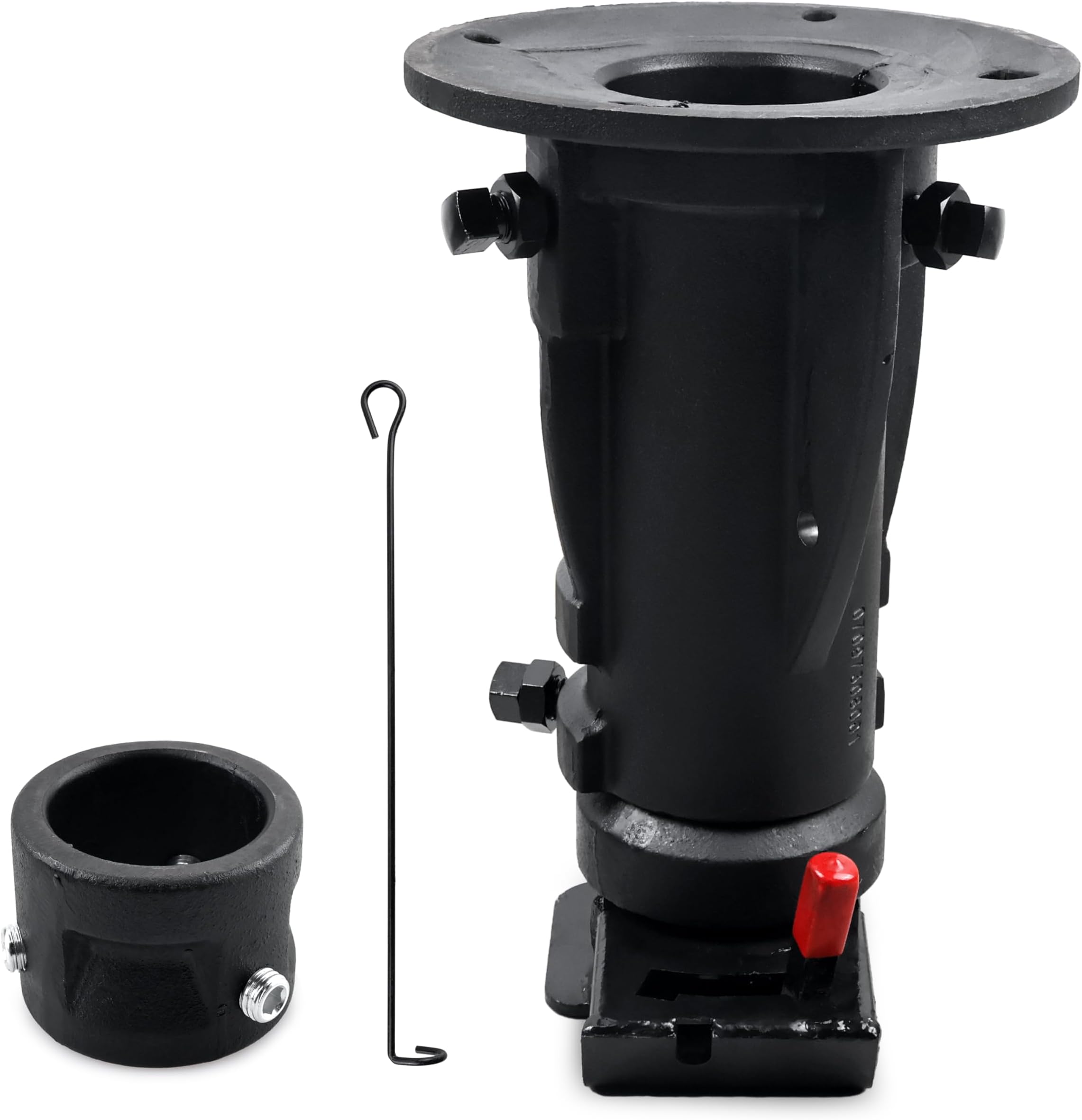 C5G1216, MiCCiKA Adjustable Cushioned RV 5th Wheel to Gooseneck Adapter- 12"-16"