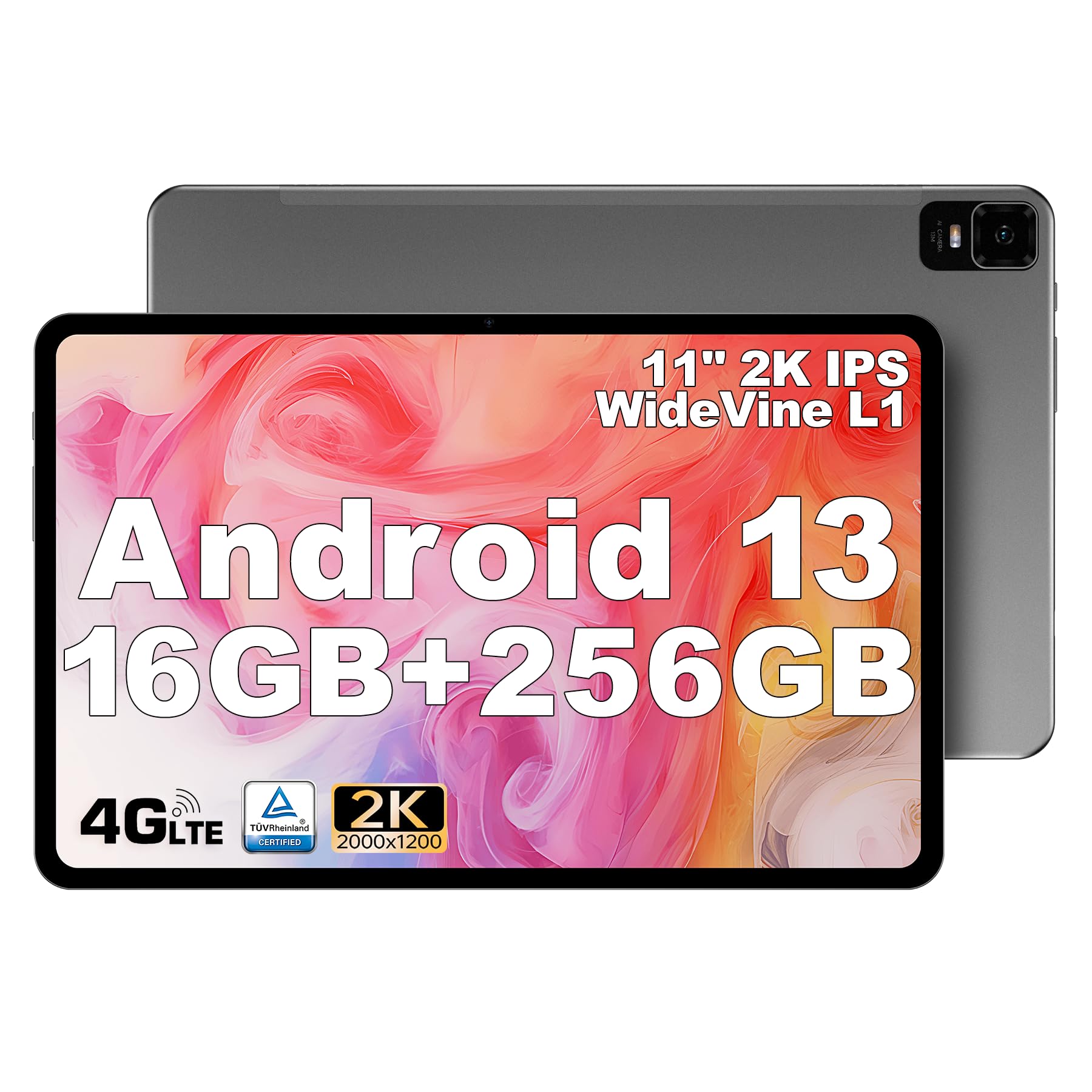 Amazon.co.jp: TECLAST T50 Android 13 タブレット11インチ 16GB RAM+ 