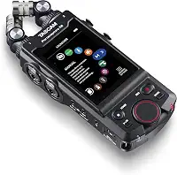 Tascam Portacapture X8 Gravador multi-faixa flutuante de 32 bits de alta resolução, gravador portátil, gravador de campo, música, podcast, voz, ASMR, podcast