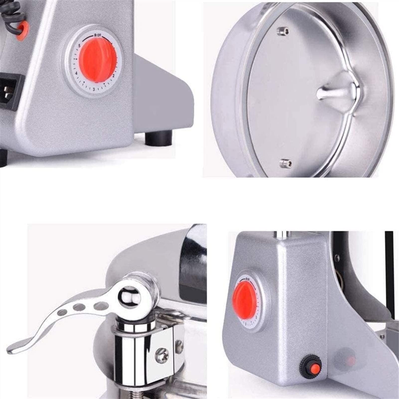 Moulin à Grains électrique Moulins à Grains 1000G Moulin à Grains électrique Poudre Machine 3600W Acier Inoxydable de qualité Alimentaire pour Cuisine Herbe Épice Poivre Café