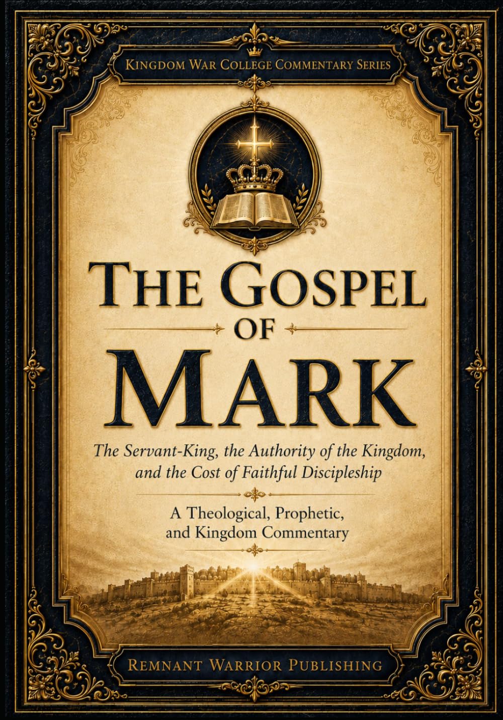 THE GOSPEL ACCORDING TO MARK: The Servant-King, the Authority of the Kingdom, and the Cost of Faithful Discipleship (Kingdom War College Bible Commentary Library)