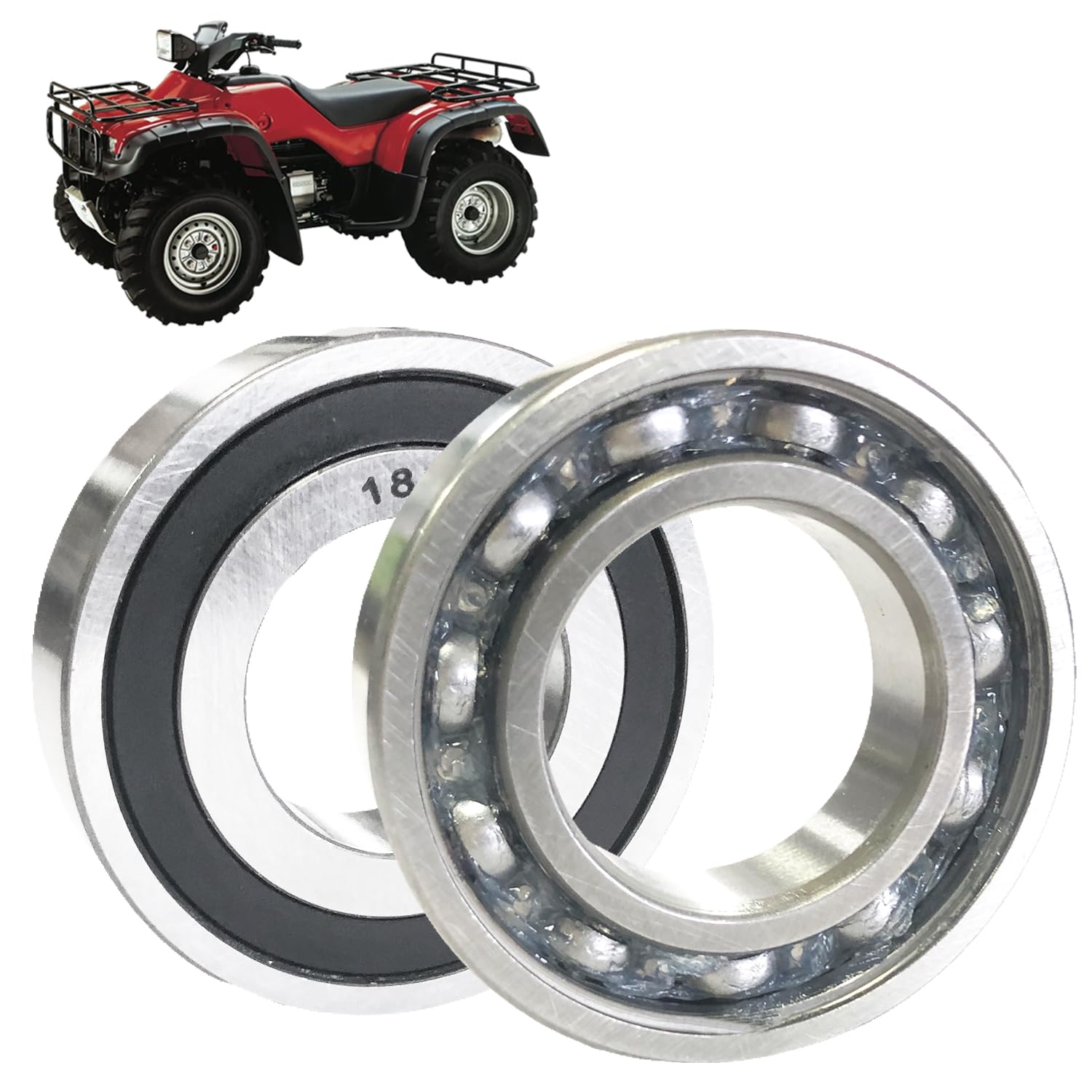 Rodamientos de eje de leva compatibles con Sportrax 400 TRX400X XR400R XL600R XL650L OEM # 91003-KF0-008