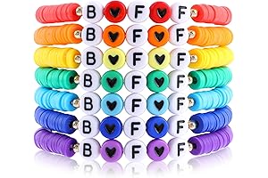 Rainbow Heishi Surfer Bracelets Set