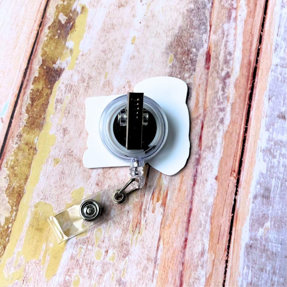 Murse Badge Reel Male Men Nurse Badge Reel ID Retractable Holder Alligator Clip Lanyard Nursing Nurses Reels Gift Funny Doctor Students Graduation Appreciation Supplies Week Accessories Office Gifts
