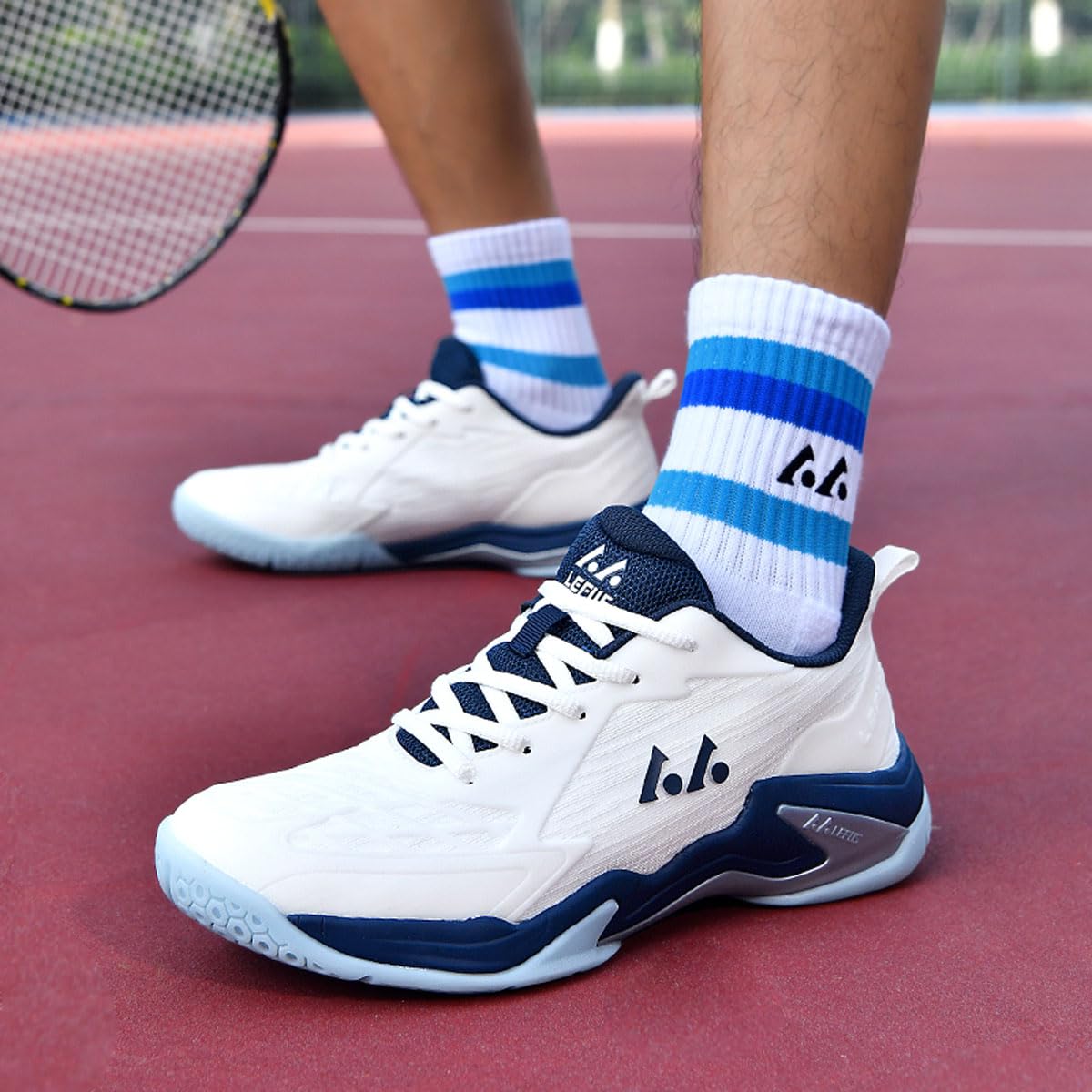 BLBK Zapatillas de bádminton y Voleibol para Hombre