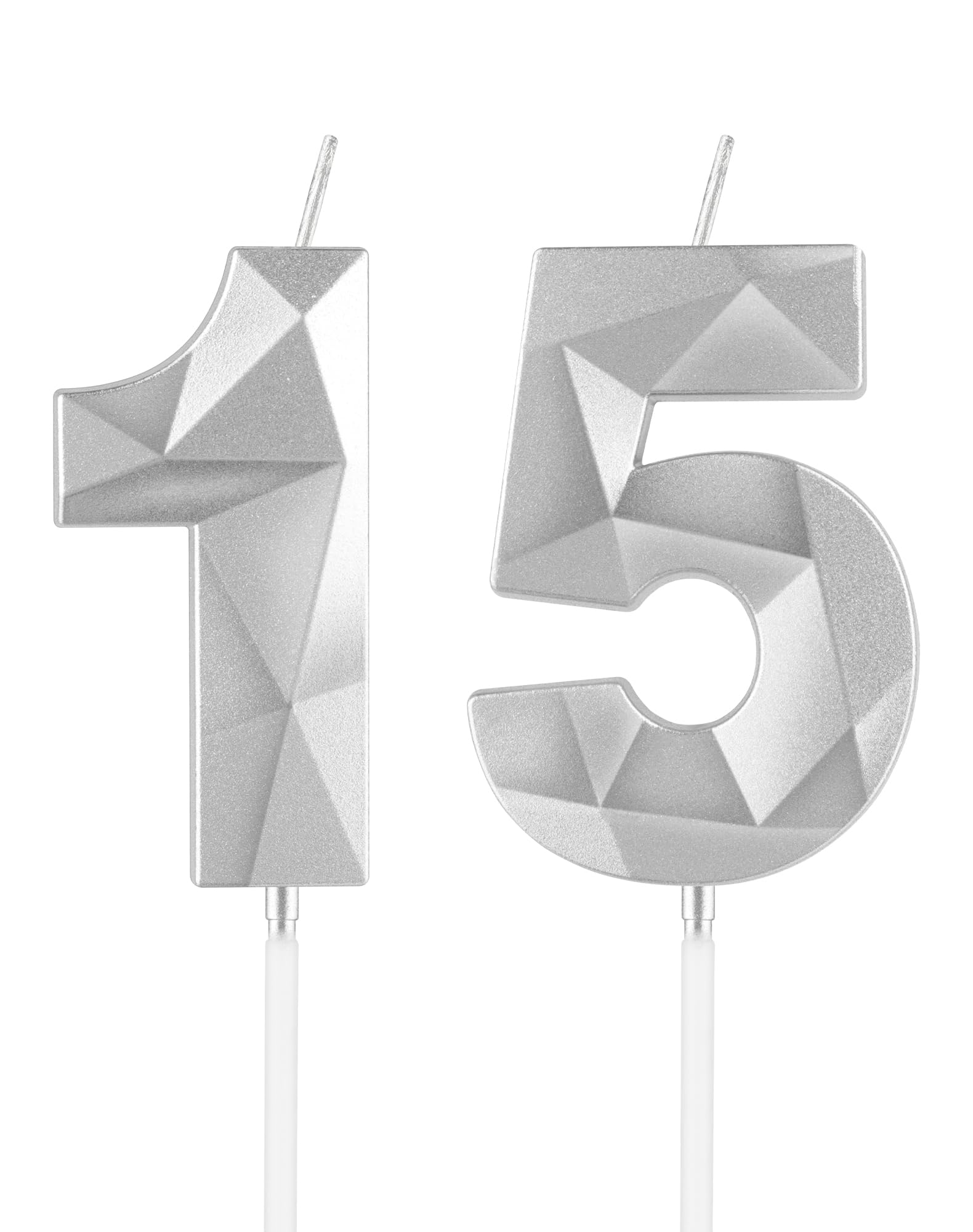 Royal Blue 13th Birthday Candles, 3D Number 13 Candle for Cake, Boy Girl 13th Birthday Decorations,Sapphire Candle Topper Blue Cake Decorations for Birthday Party Wedding Anniversary Supplies — view 51