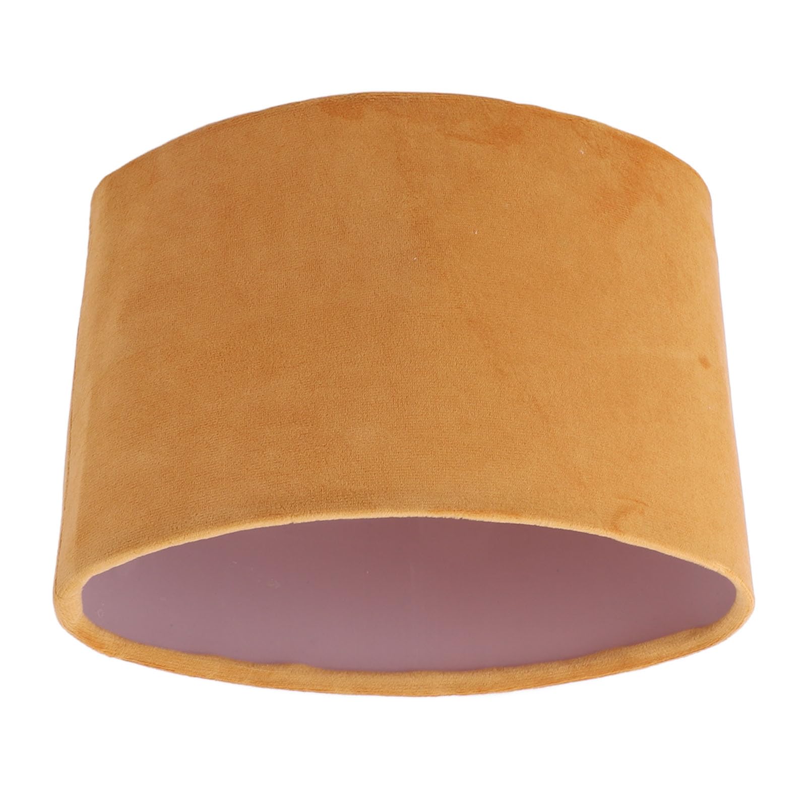 Premium Oval Lamp Shade for E27 E14 Table Lamps and Floor Lamps Modern Gold Fabric Lampshade Compatible with Standard Socket - Image 3