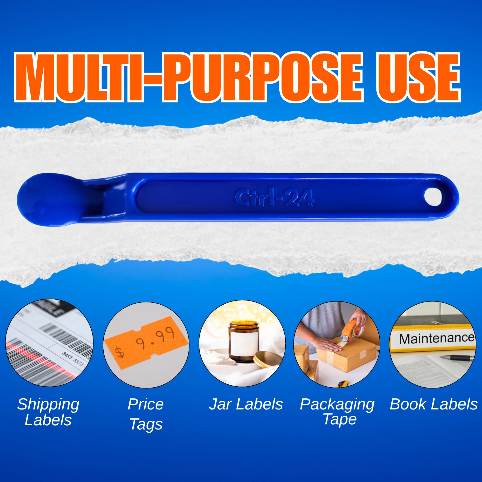 Ctrl-24 Sticker & Label Remover Plastic Scraper Tool Adhesive Decal Remover