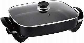 Shov Bratpfanne MG-3040 – Multifunktionale Elektropfanne - Pizzapfanne, Partypfanne Ø30x40cm