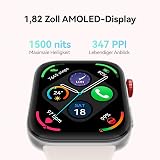 Huawei Watch Fit 3 - Écran AMOLED de 1,82" - Design Ultra Fin - Appels Bluetooth - Jusqu'à 10 Jours d'autonomie - Compatible avec iOS et Android - Gestion complète du Fitness - GPS - Rose - 2