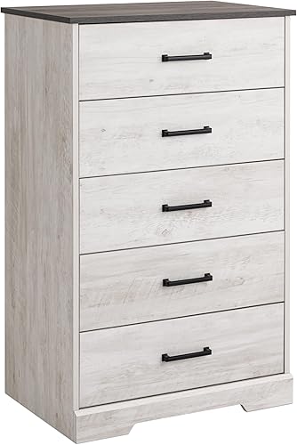 Miniatura 11 de Prepac Astrid Simplistic - Cómoda de 4 cajones para dormitorio, cómoda funcional para dormitorio, cómoda de 18.25 pulgadas de profundidad x 30