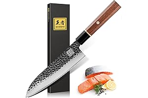 ENOKING 8 Inch Japanese Chef Knife - The Art of Precision Cutting