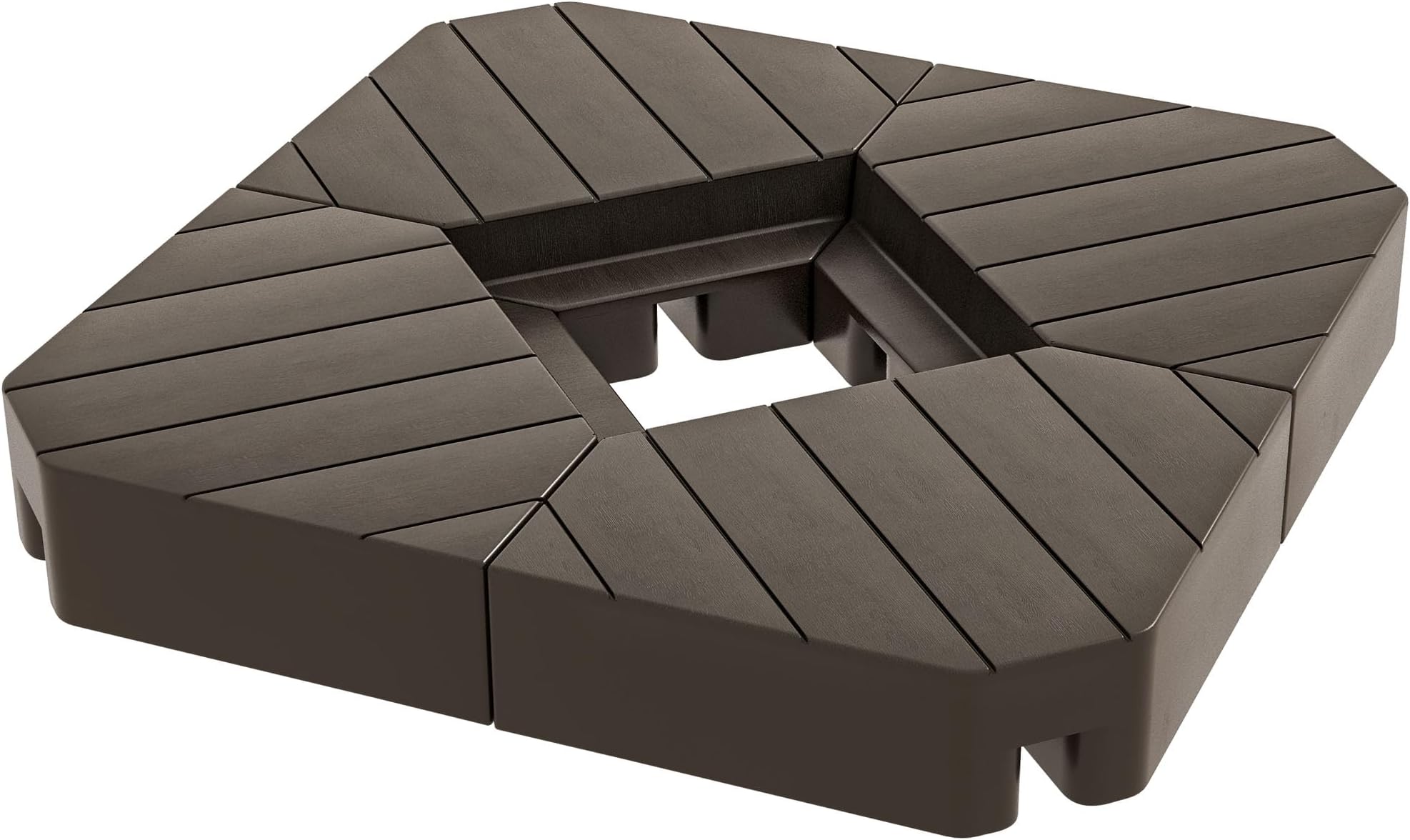 Outsunny 4 Piece Patio Cantilever Umbrella Base Weight Set