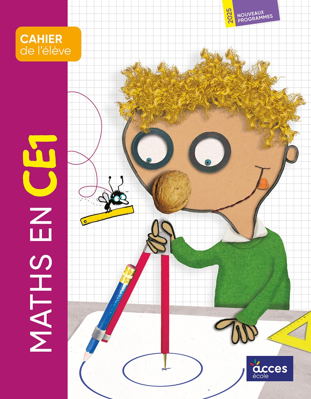 Maths en CE1: Cahier de l'élève