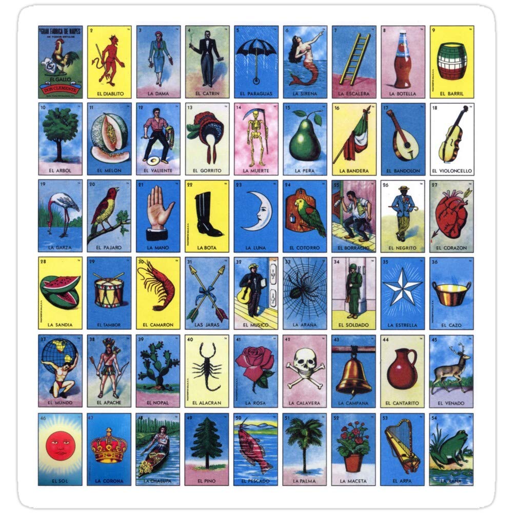 Amazon.com: Jess-Sha Store 3 PCs Stickers Loteria, Loteria Sticker for  Laptop, Phone, Cars, Vinyl Funny Stickers Decal for Laptops, Guitar, Fridge  : Tools & Home Improvement