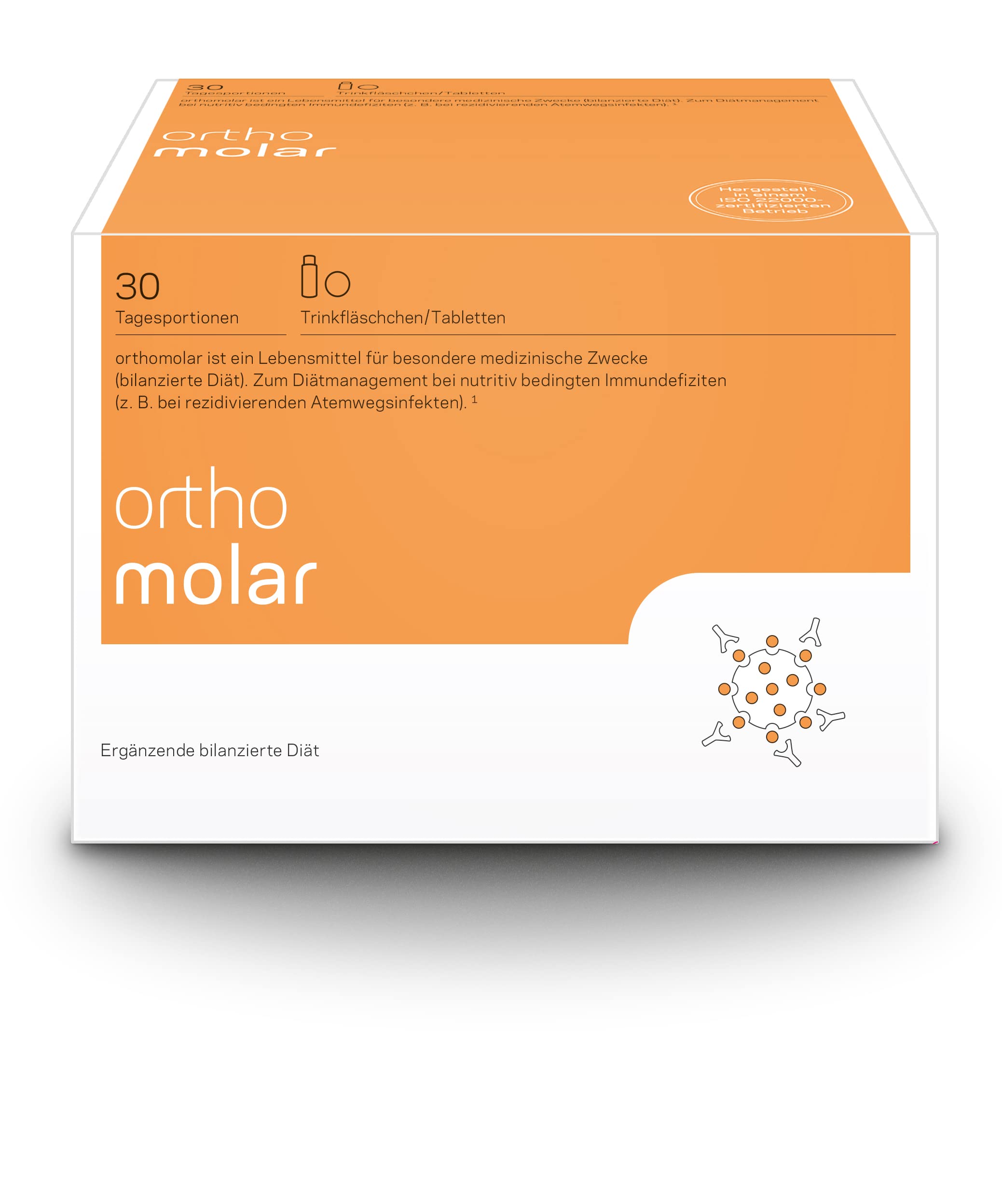 orthomolar® 30 Trinkfläschchen (30x 20ml = 600ml)