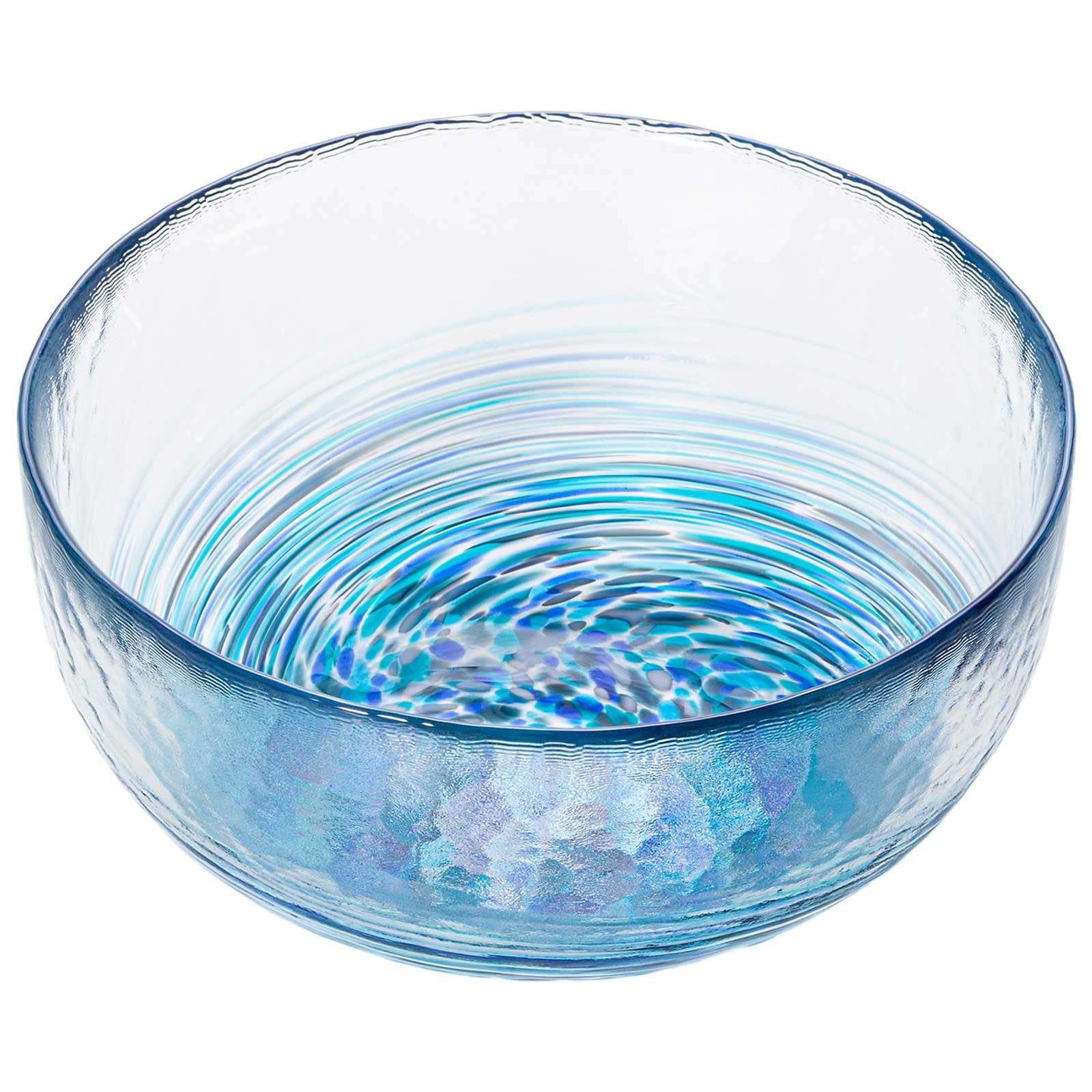 Tsugaru Vidro Ocean Small Bowl – Handcrafted Glass