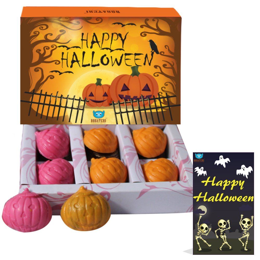 See full amazon price history chart for BOGATCHI Halloween Gifts, Premium Chocolate Candy Box, Pumpkin Shape Chocolates --- Mango, Strawberry and Orange Flavors, 6 Pieces, Free Halloween Greeting Card BOGATCHI Halloween Gifts, Premium Chocolate Candy Box, Pumpkin Shape Chocolates --- Mango, Strawberry and Orange Flavors, 6 Pieces, Free Halloween Greeting Card (B076VVYQWK) Amazon Price History, Amazon Price Tracker