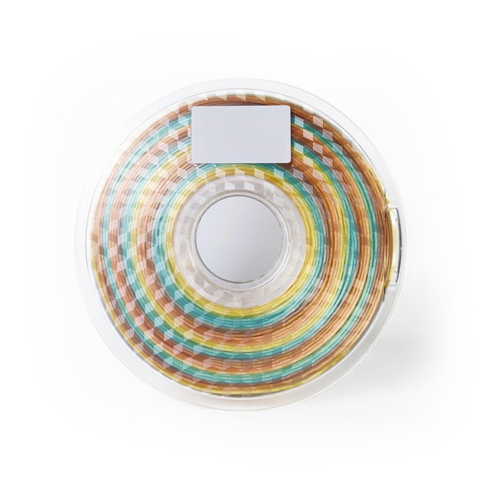 Filamento de impresión 3D, iris seda, degradado multicolor, mate, Compatible con impresoras FDM, bolígrafos filamento de impresión 3D(A)