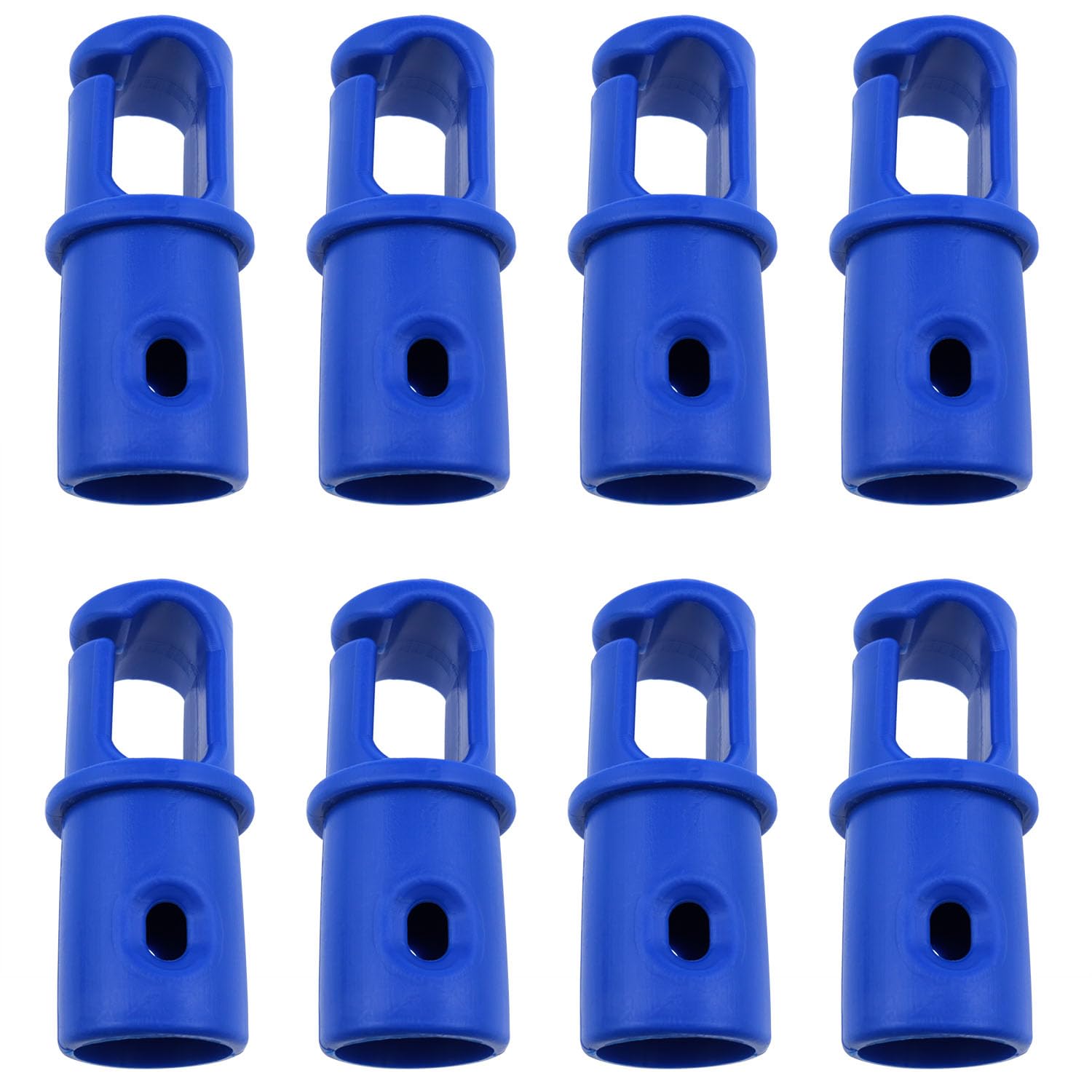 Dsjnf 8 Pcs Blue Trampoline Pole Caps