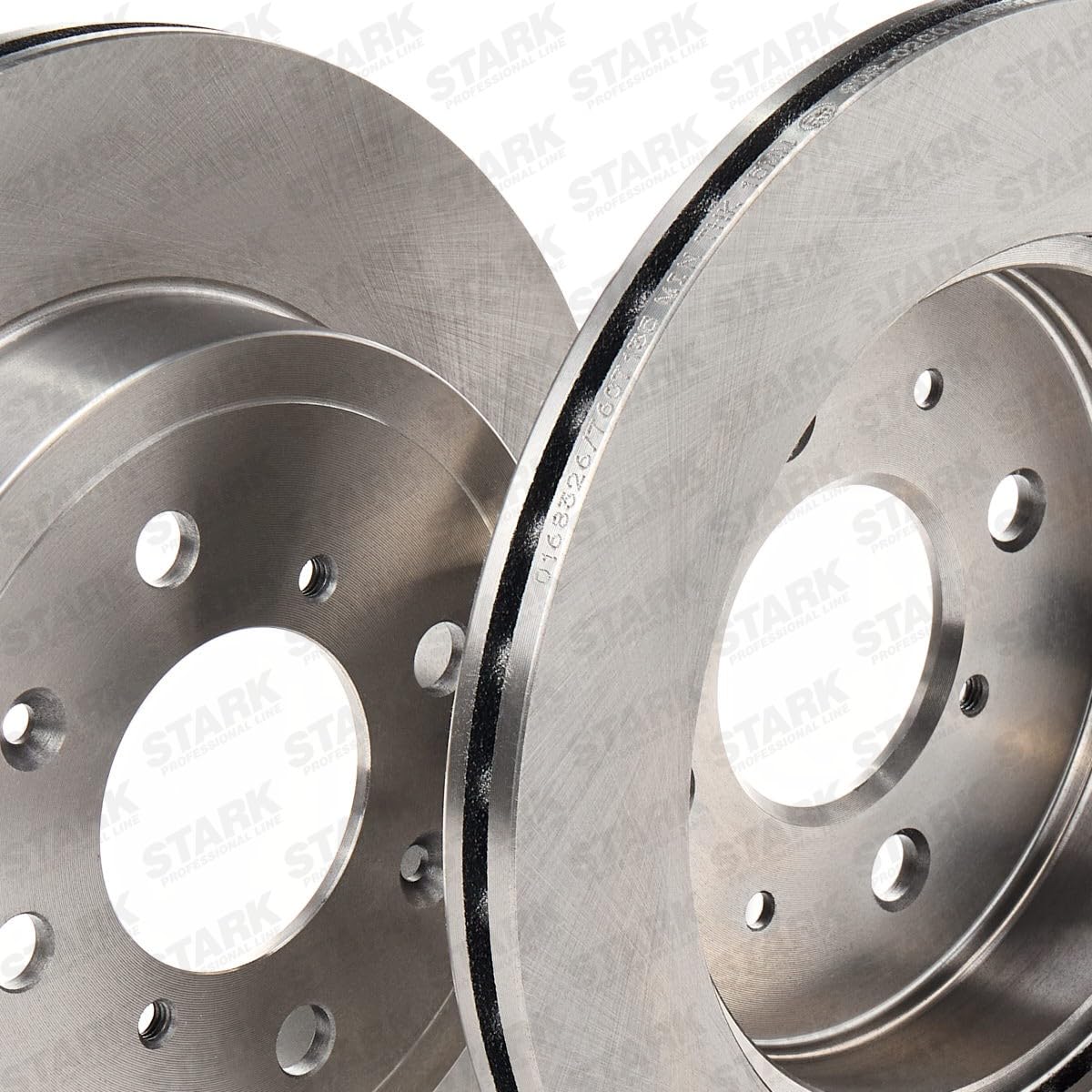 STARK SKBD-0020273 2x Disco freno Anteriore senza viti/bulloni Compatibilità con OPEL AGILA A H00