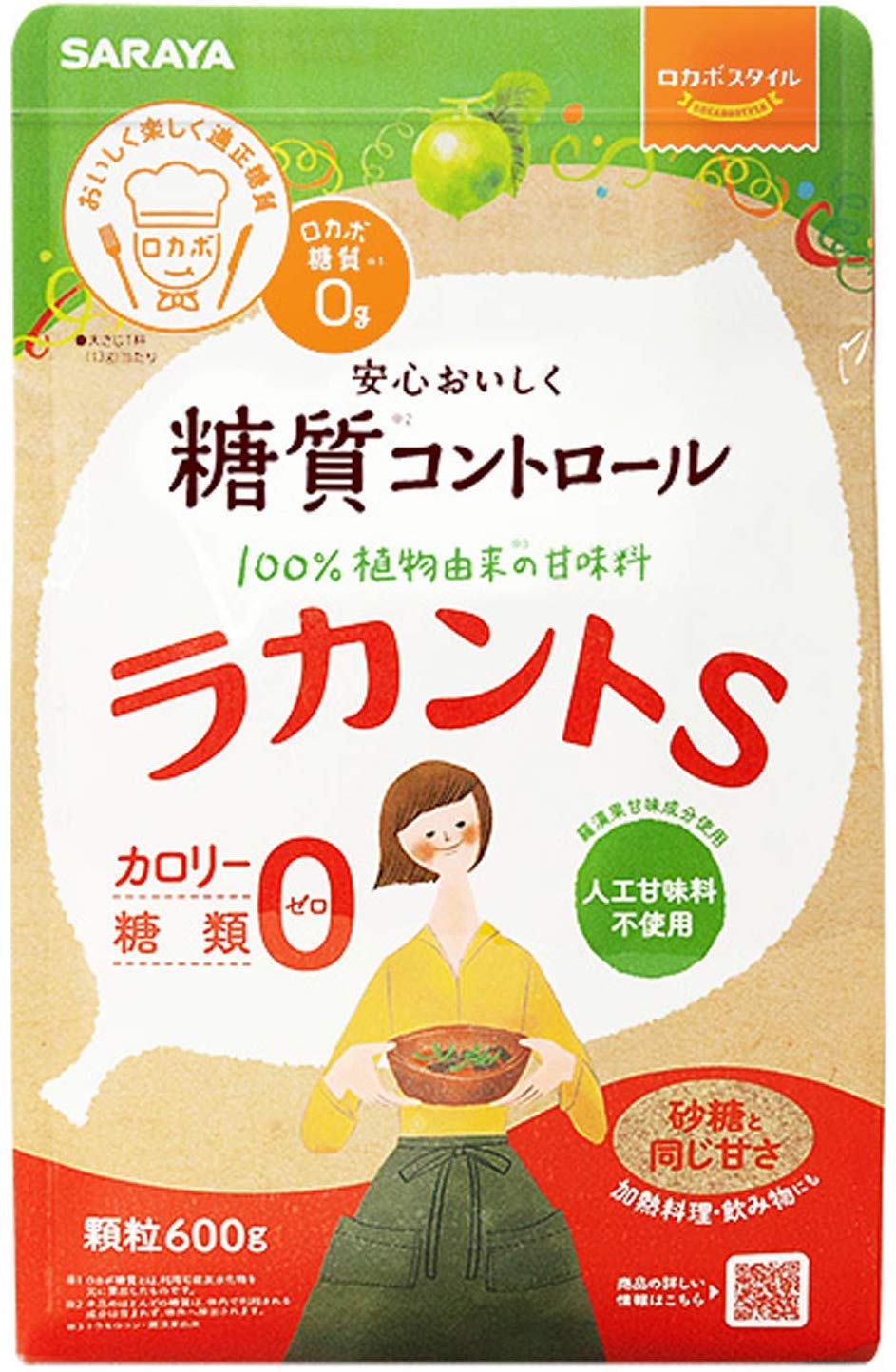 Amazon.co.jp: サラヤ ラカントS顆粒 600g-3 パック : 食品・飲料・お酒