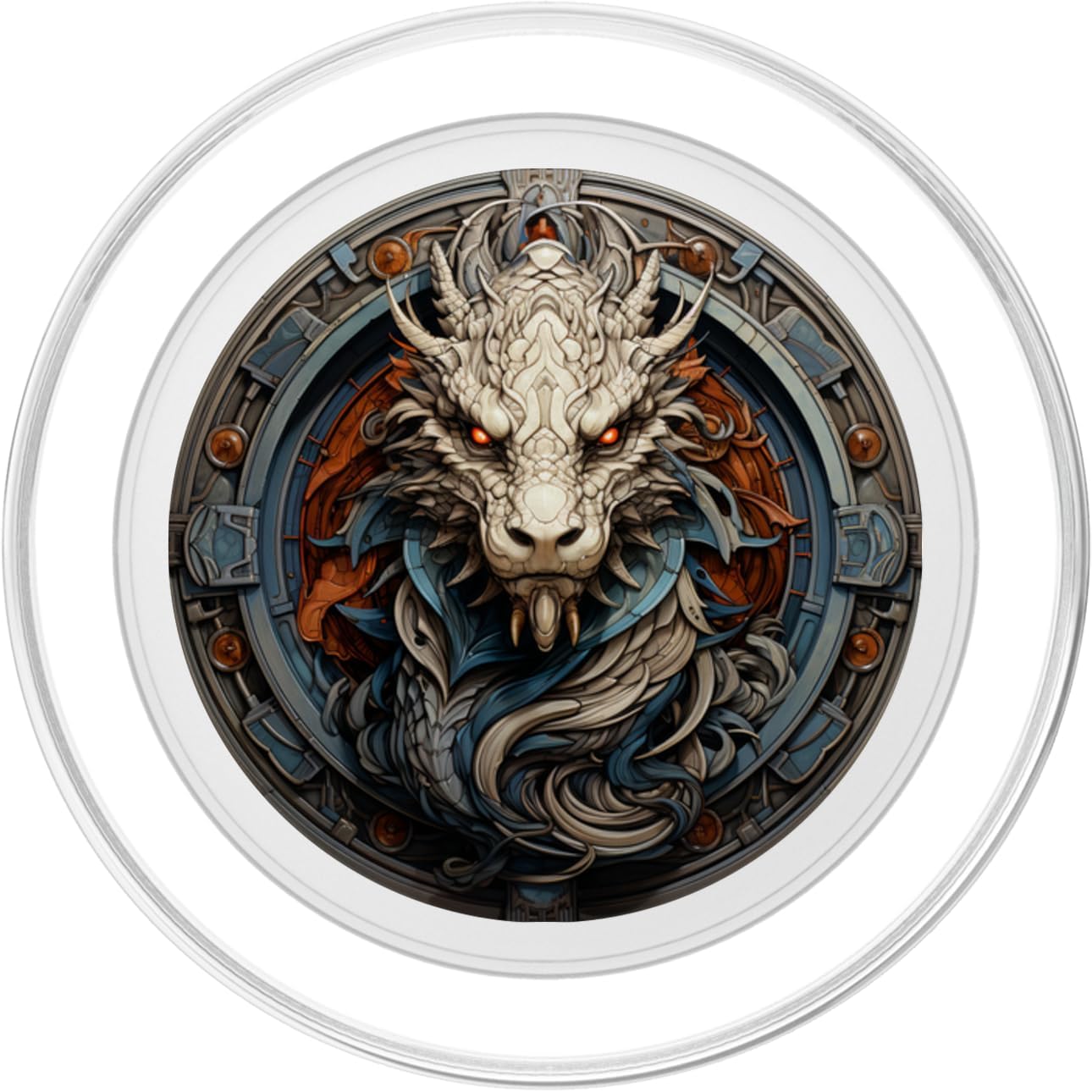 Celtic Dragon Phone Gripper for Back of Mobile Phone PopSockets PopGrip for MagSafe