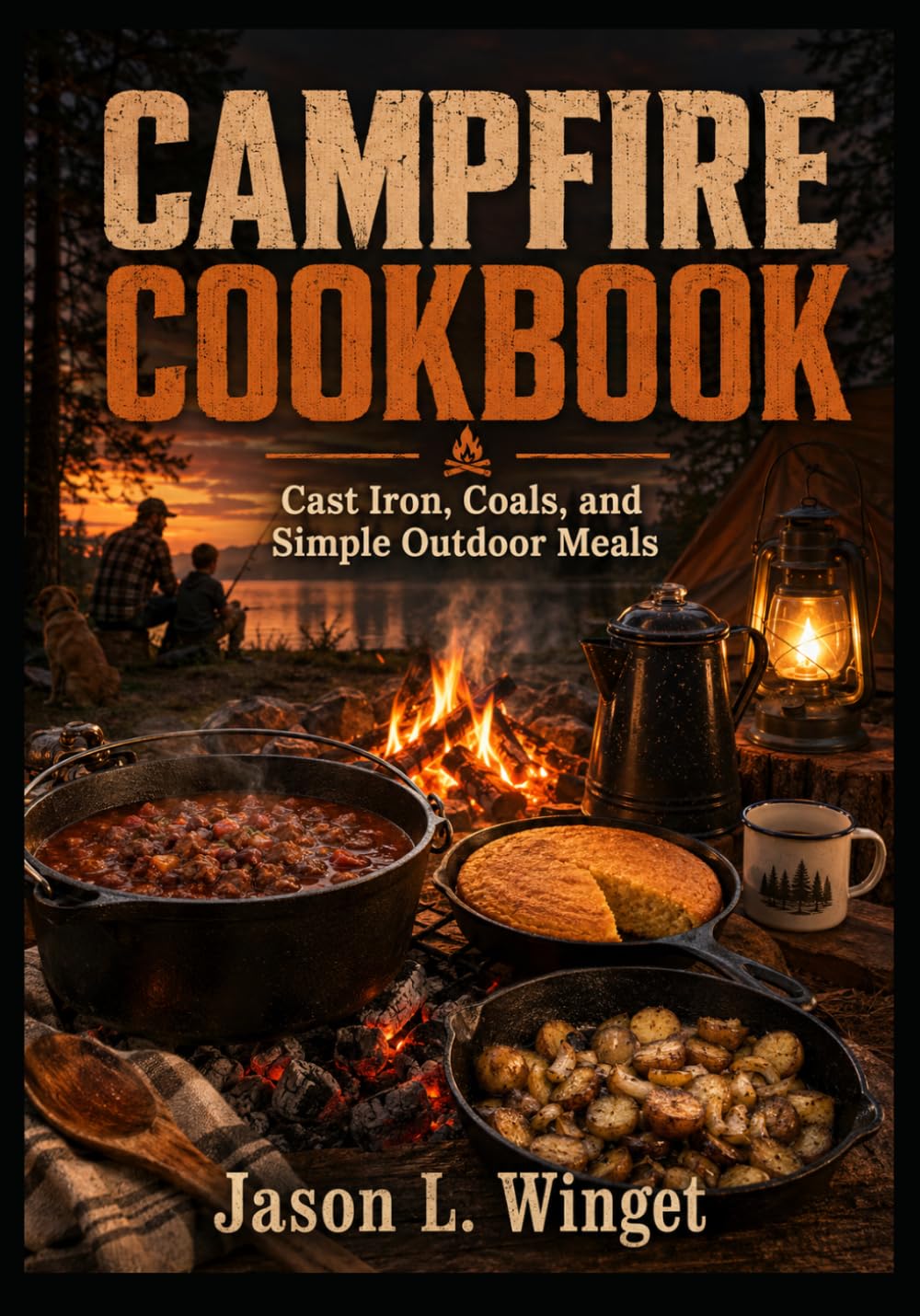 Campfire Cookbook: Cast Iron, Coals, and Simple Outdoor Meals Simple Recipes, Open Flames, and Backwoods Flavor