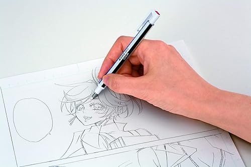 Miniatura 5 de Tombow Borrador de soporte mono Zero Round Shapre plateado EH-KUR04