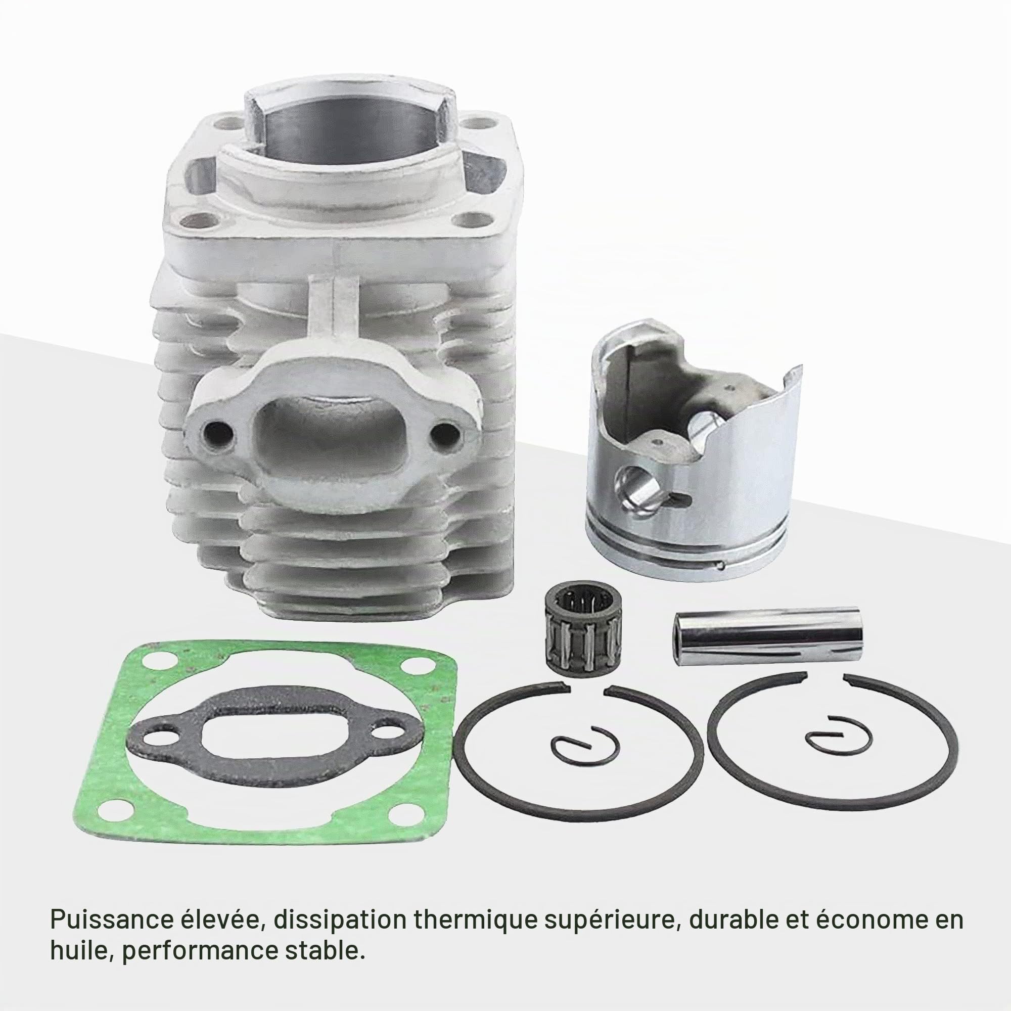 GOOFIT 40mm 40-6 Kit De Bague De Piston De Tête De Cylindre Remplacement pour 47cc 49cc 2 Stroke Engine Mini Dirt Bike ATV Quad Pocket Bike