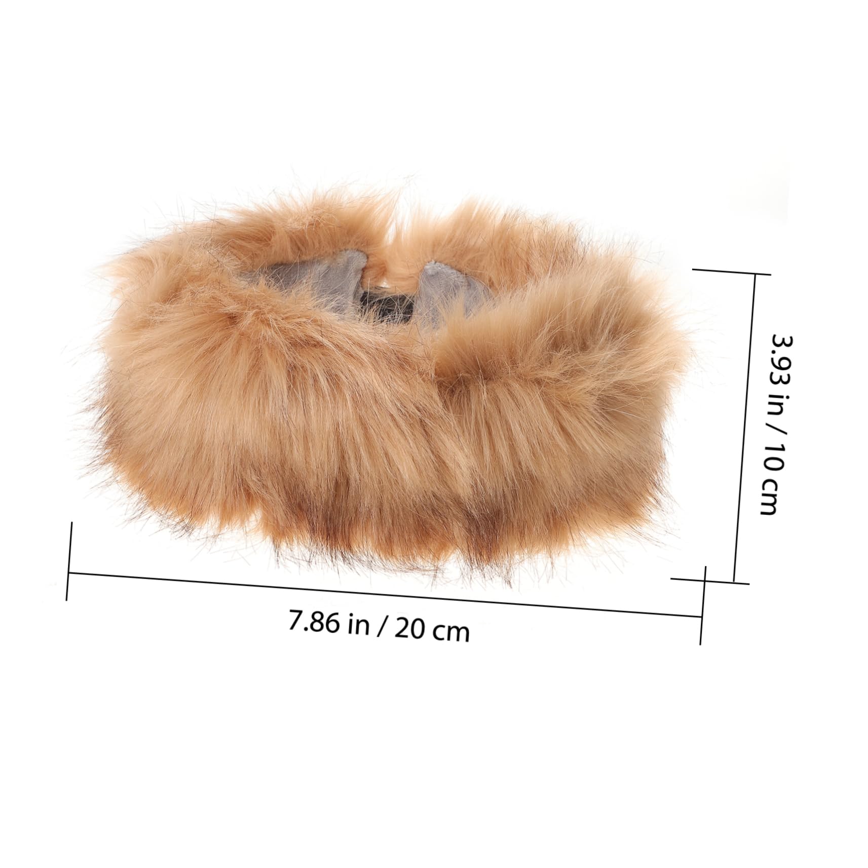 3pièces Bandeau Fausse Pour Femmes Écharpe Chaleureuse Et Élégante Accessoire Hiver Pour Garder Les Oreilles Chaud