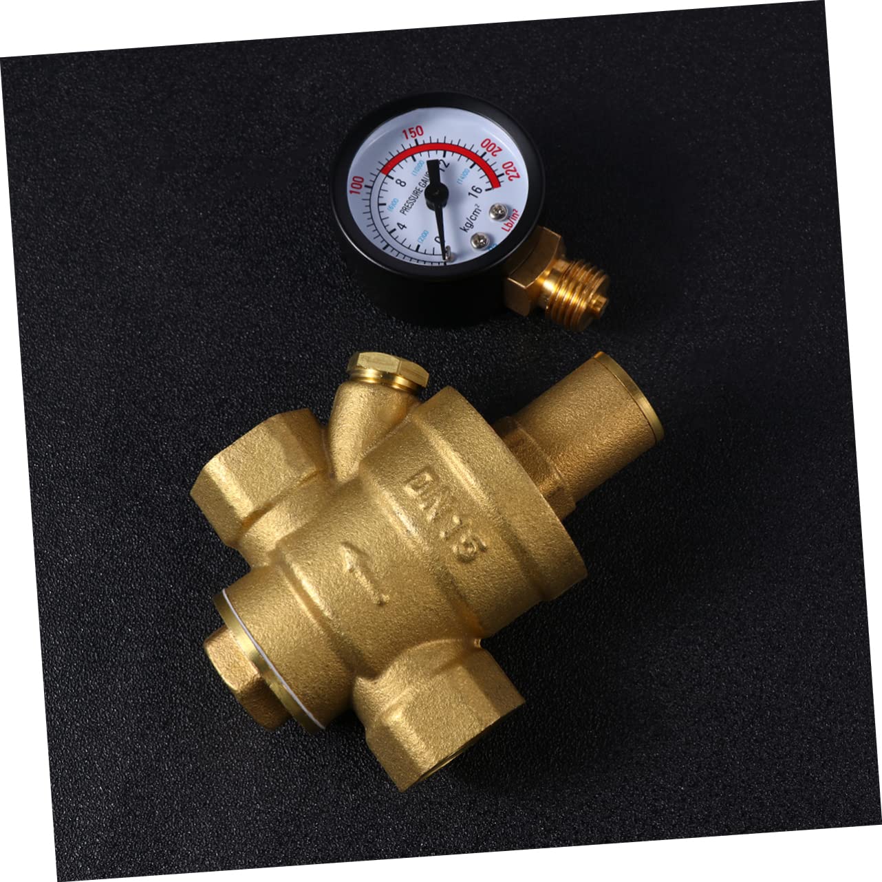 Regulador De Presión De Agua De Latón De Manómetro Para Uso Doméstico Solución Para Flujo Rápido y Protección De Filtros