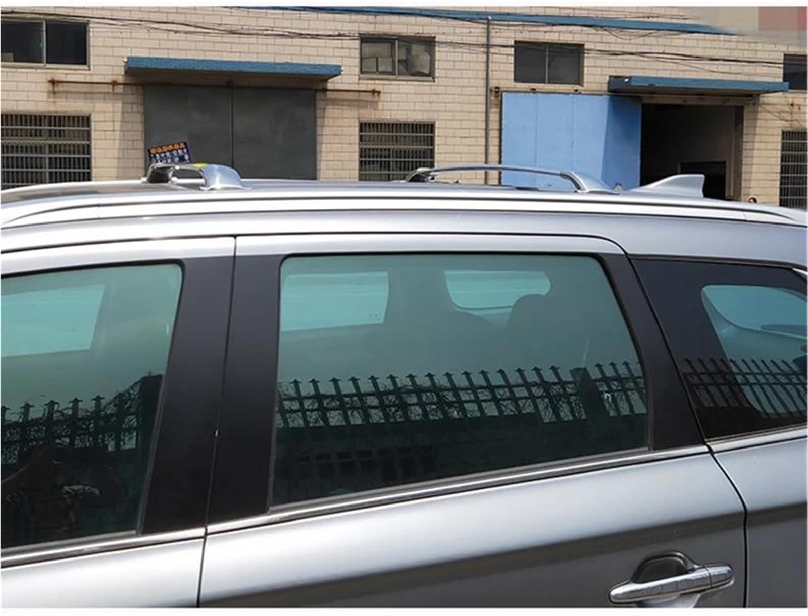 Barras Techo Coche Barra Transversal para Portaequipajes Techo Barras para Mitsubishi para Outlander 2013-2021 Cajas De Rieles Superiores