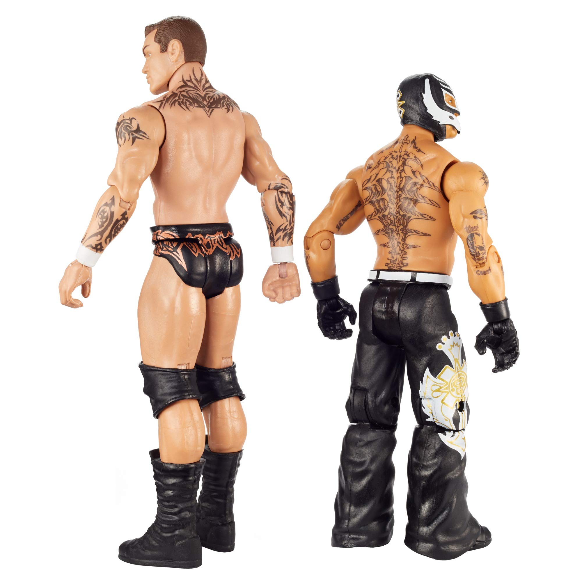 WWE MATTEL GKY65 WWE Randy Orton vs Rey Mysterio Wrestlemania - Confezione da 2