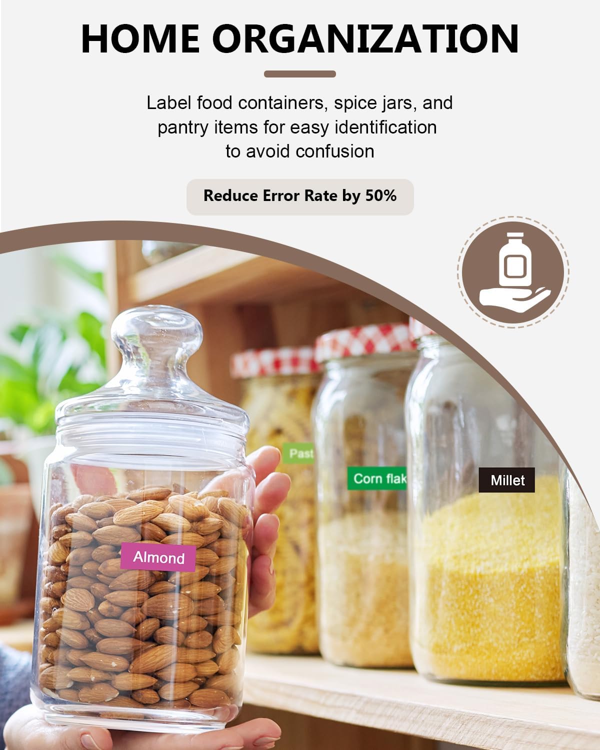 6X 12mm 0.47" Multi-Colored Label Tape Compatible for Brother P Touch Label Maker Tape Tze Tz 12mm 0.47 Ribbon Laminated Tz Colored Refills for PT-D220 D210 H110 1000 1280 D400, 1/2" x 26.2' - Image 4