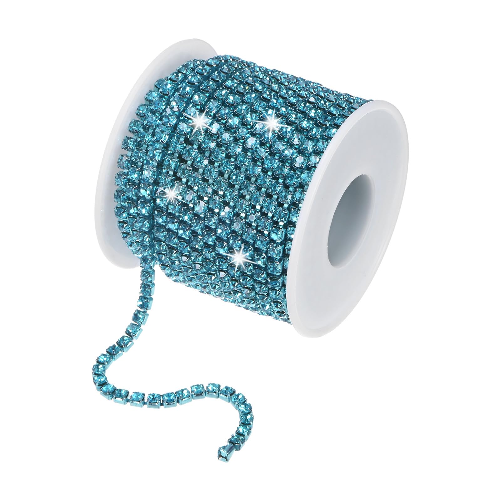 M METERXITY Crystal Rhinestone Close Chain