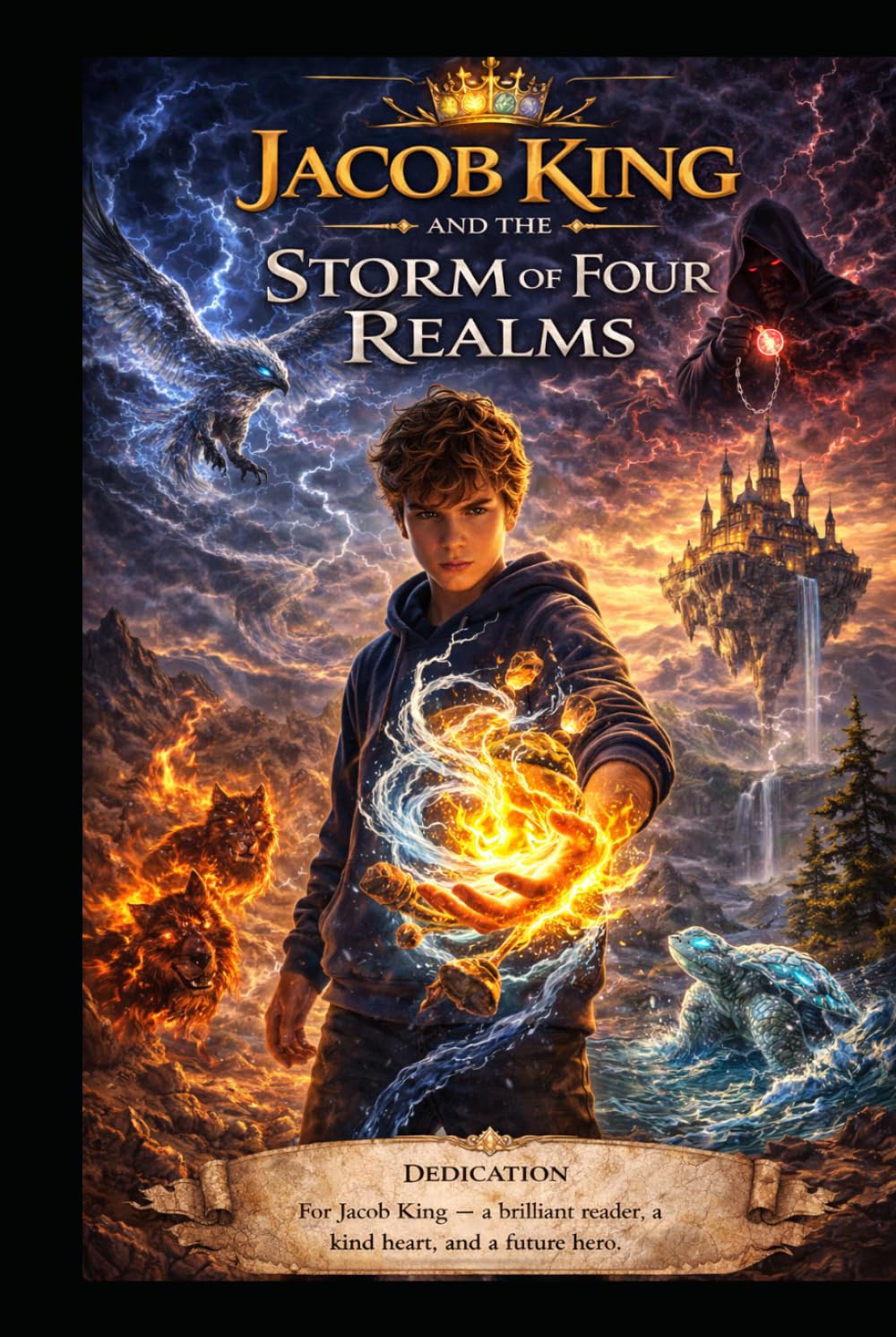 Jacob King and the Storm of Four Realms (Storm of Four Realms Series)