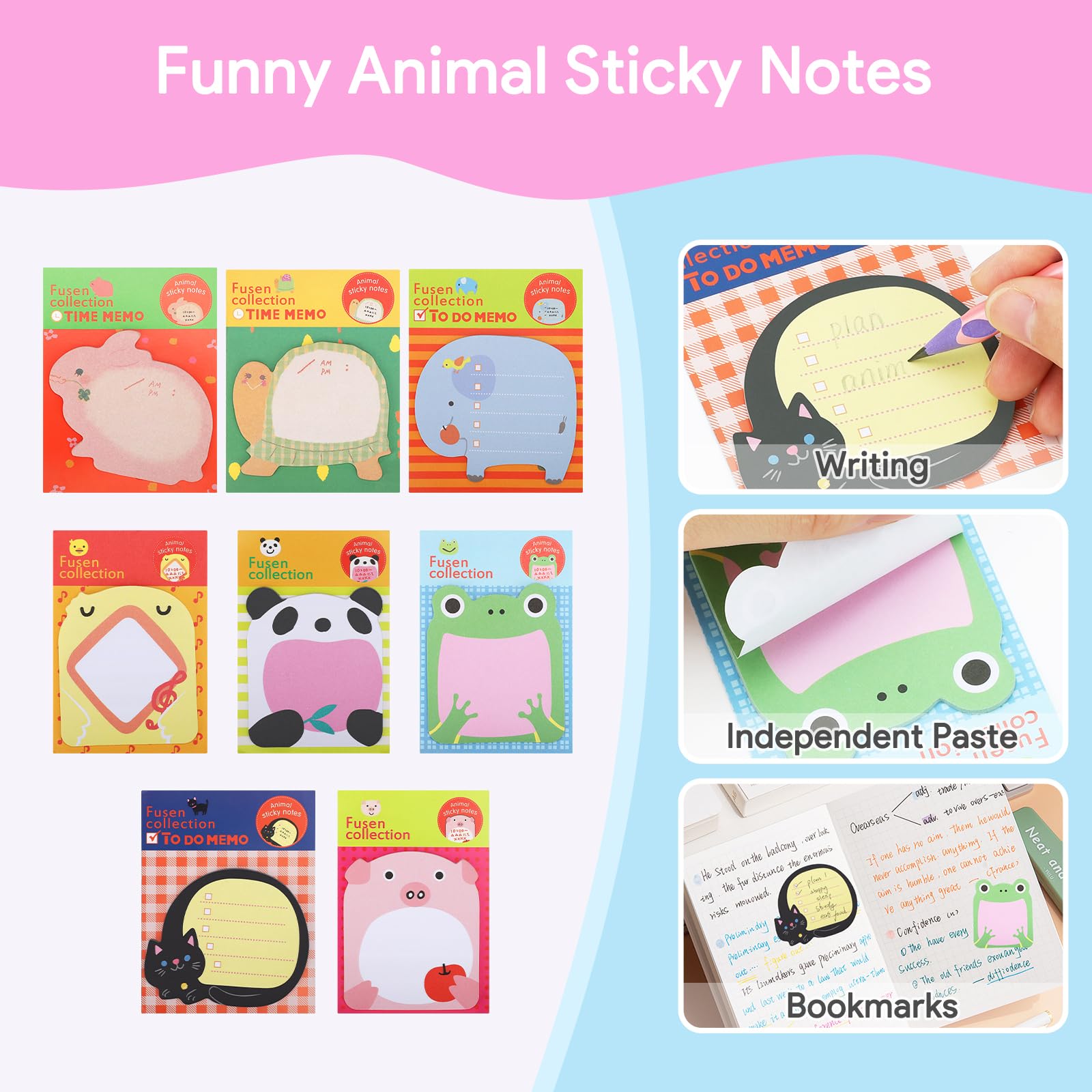 SKAMORI 60 Piezas Lapices con Gomas Niños Regalo, 20 Gomas de Borrar Divertidas + 20 Lápices Triangulares + 20 Notas Adhesivas, Regalos Cumpleaños Niños Colegio & Detalles Cumpleaños Infantil