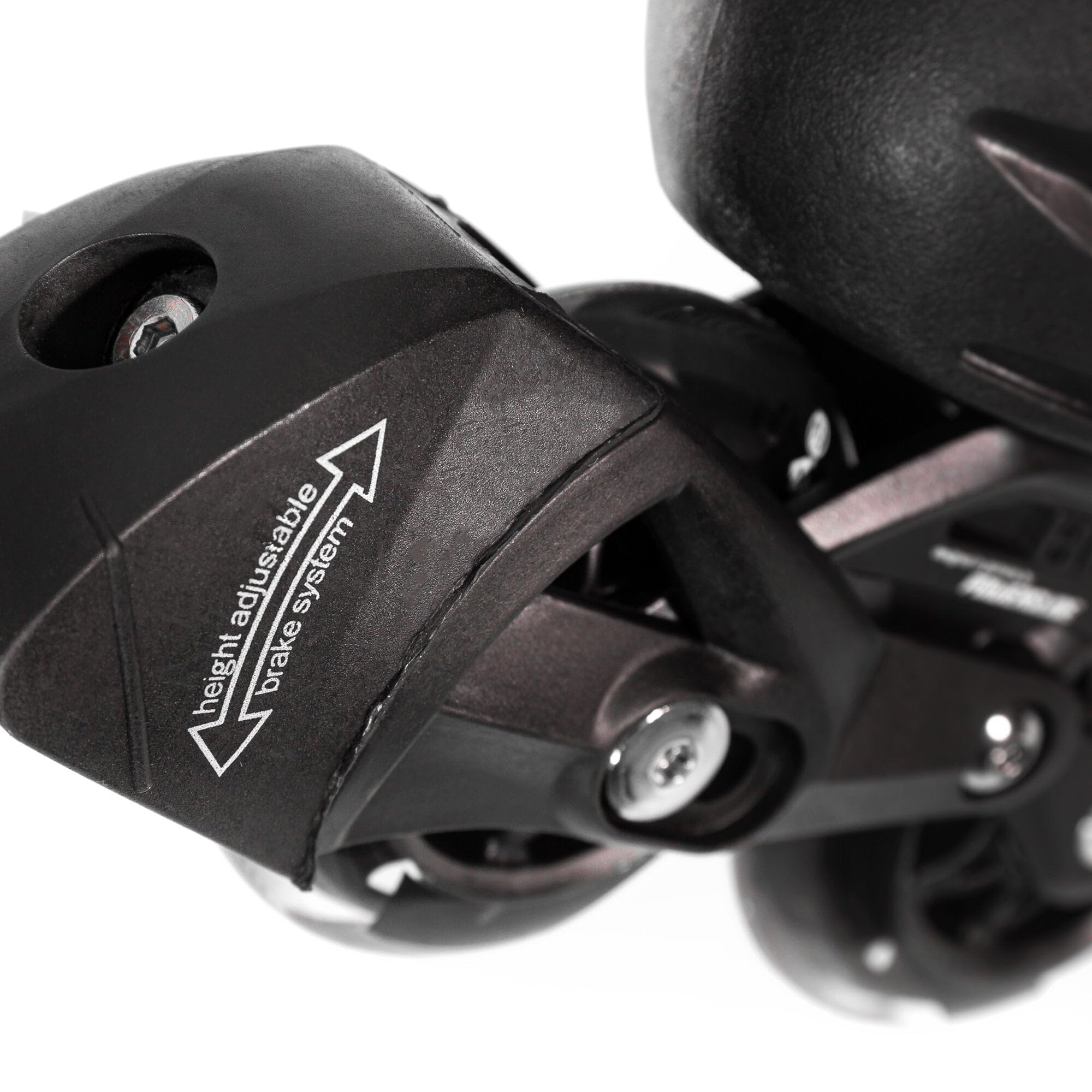 Powerslide Inline Skate Phuzion Argon Black 80, für Fitness, für Damen und Herren